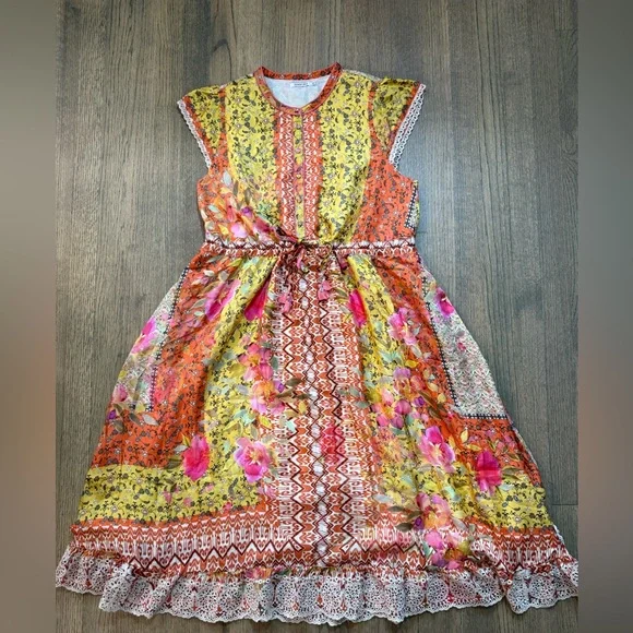 Johnny Was Eliana Lucy Dress-Size Medium - Picture 5 of 13